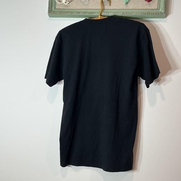 CLUB FANTASY SHORT SLEEVE CREWNECK T-SHIRT SMALL BLACK women’s nwot - Picture 5 of 7